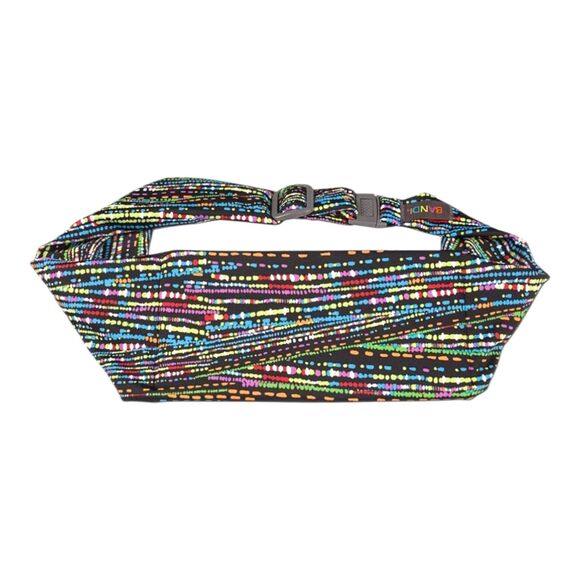 Bandi Running Belt Womens Multicolor Modern Waist Fanny Pack Pocketed Adjustable - Picture 4 of 10